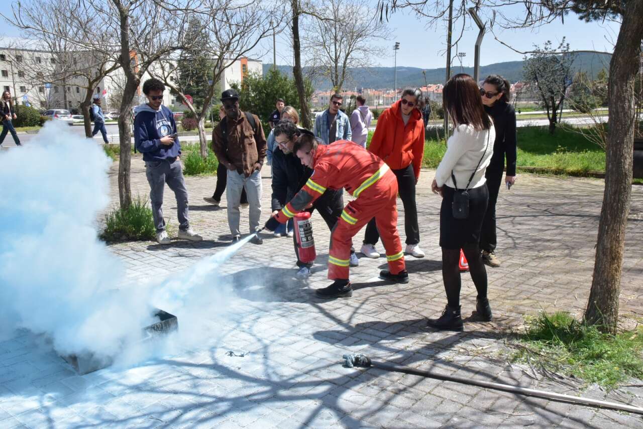 MSKÜ Personeline Teorik ve Uygulamalı Yangın Eğitimi 3